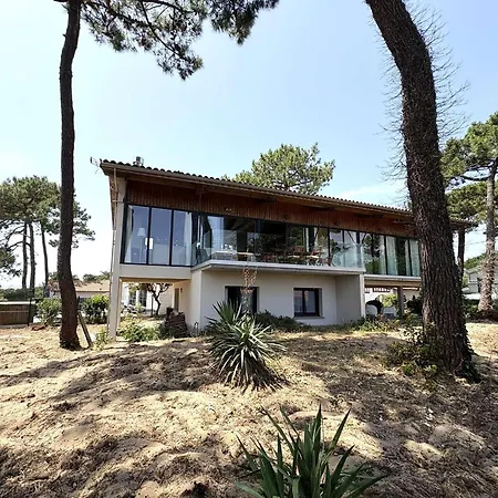 Villa Moderne Pour 10 Pers. Sans Wifi, Proche Bassin D'arcachon - Fr-1-736-64 Lège-Cap-Ferret