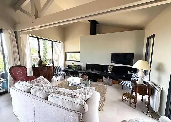 Villa Moderne Pour 10 Pers. Sans Wifi, Proche Bassin D'arcachon - Fr-1-736-64