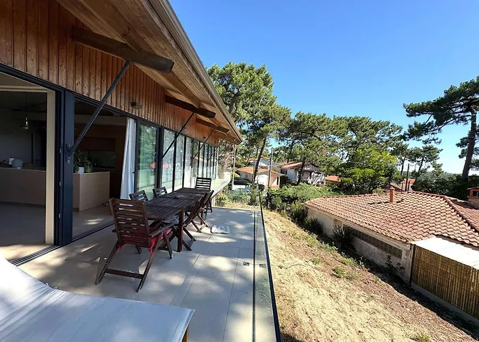 Villa Moderne Pour 10 Pers. Sans Wifi, Proche Bassin D'arcachon - Fr-1-736-64 Lège-Cap-Ferret